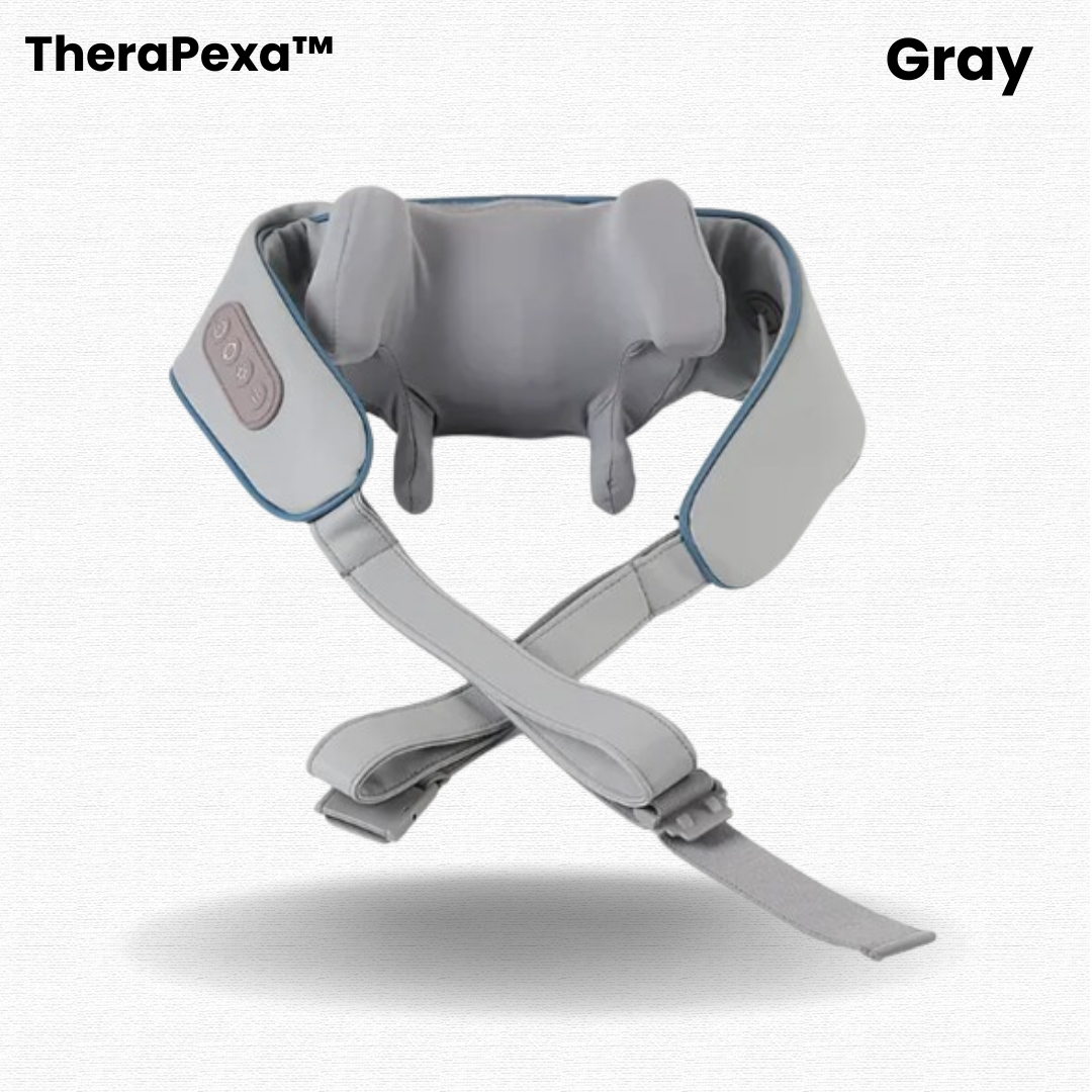 Gray-colored Neck and Shoulder Massager for ultimate relaxation and relief.