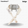 Beige-colored Neck and Shoulder Massager for ultimate relaxation and relief.